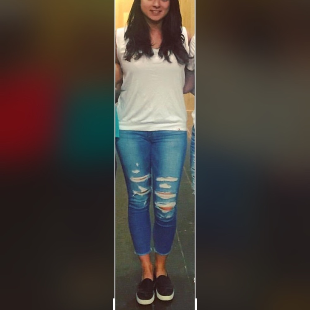 Ripped Skinny Jeans by Joes
